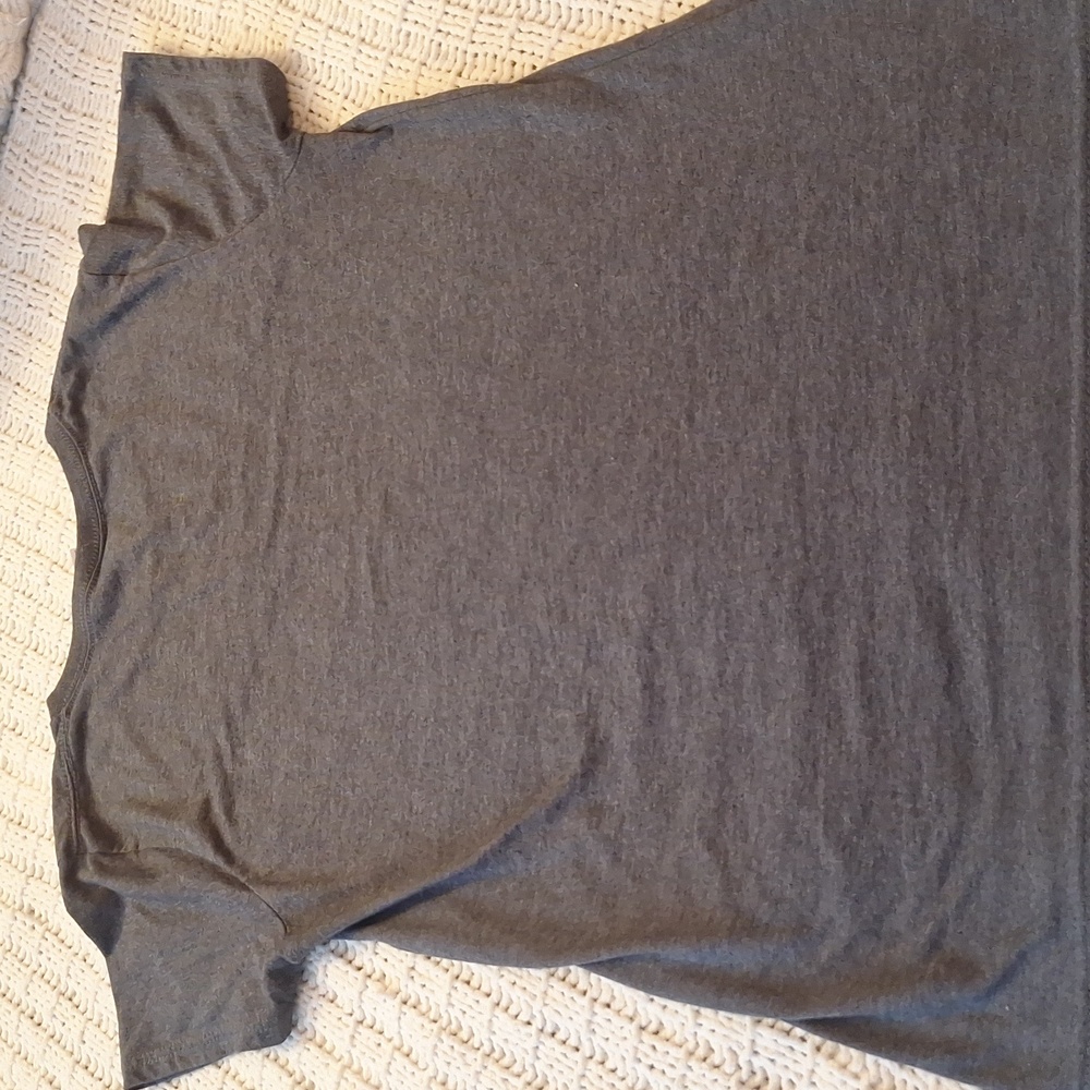 Anvil Dark Gray Ring Spun Tee Size SP - Picture 4 of 8